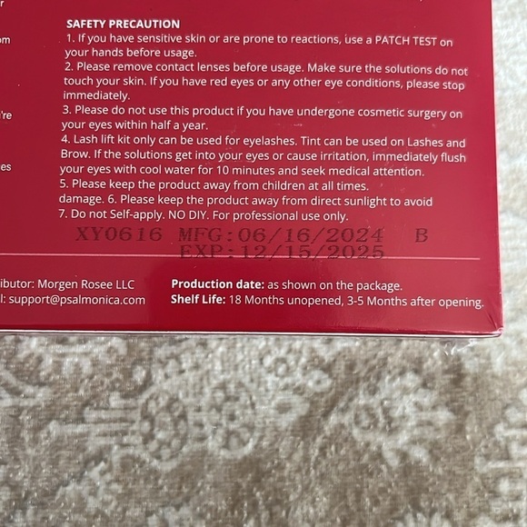 Brand New Lash Lift Kit & Brow Lamination Kit Professional Lash Curling Perm - Picture 8 of 16